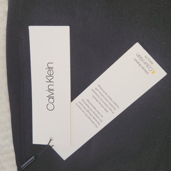 CALVIN KLEIN MENS JERRY BLACK PANTS SIZE W33 L30 NEW WITH TAGS - Picture 6 of 11